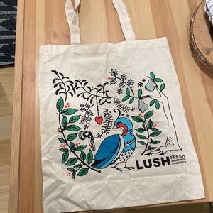 Vintage Christmas Lush tote